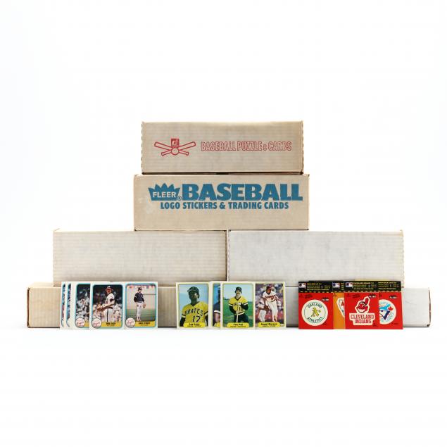 five-fleer-1980s-baseball-card-boxed-sets