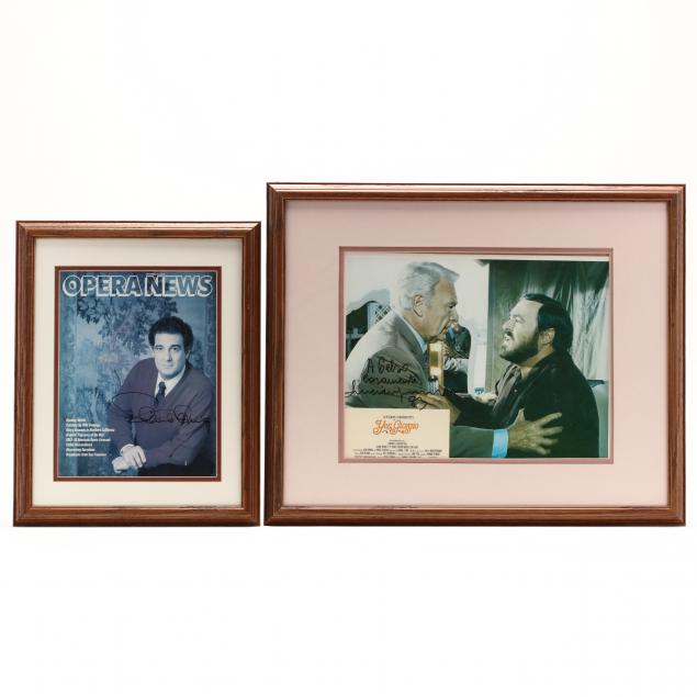 framed-autographs-of-luciano-pavarotti-and-placido-domingo