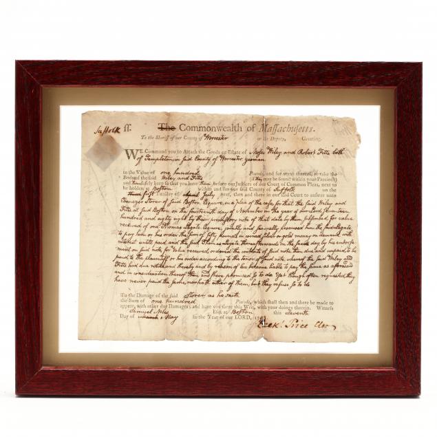 rare-18th-century-writ-prepared-by-john-quincy-adams-as-a-young-attorney