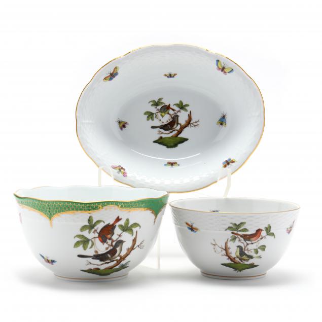 three-herend-rothschild-bird-bowls