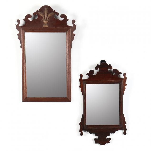two-diminutive-chippendale-style-mirrors