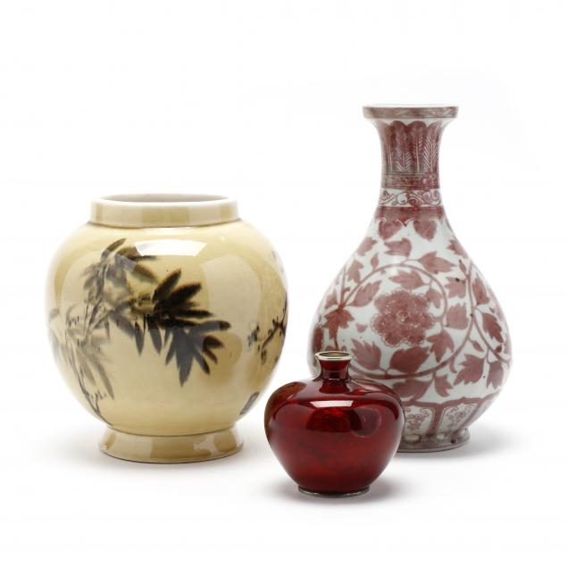 three-asian-vases