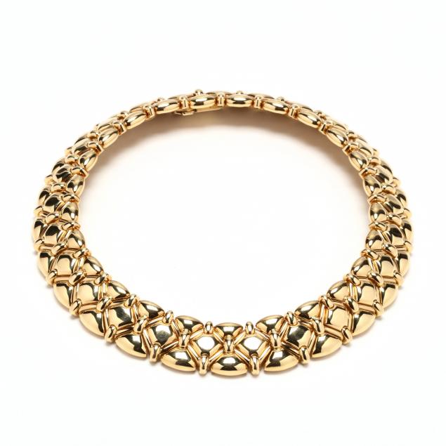 18kt-wide-gold-choker-necklace-craig-drake