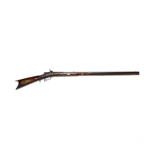 pennsylvania-percussion-half-stock-rifle-by-charles-flowers