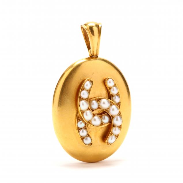 victorian-gold-and-seed-pearl-locket