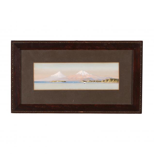 diminutive-watercolor-of-harbor-and-mountains