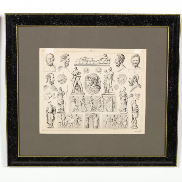 Four Antique Greco-Roman Prints (Lot 171 - Winter Gallery AuctionJan 26 ...
