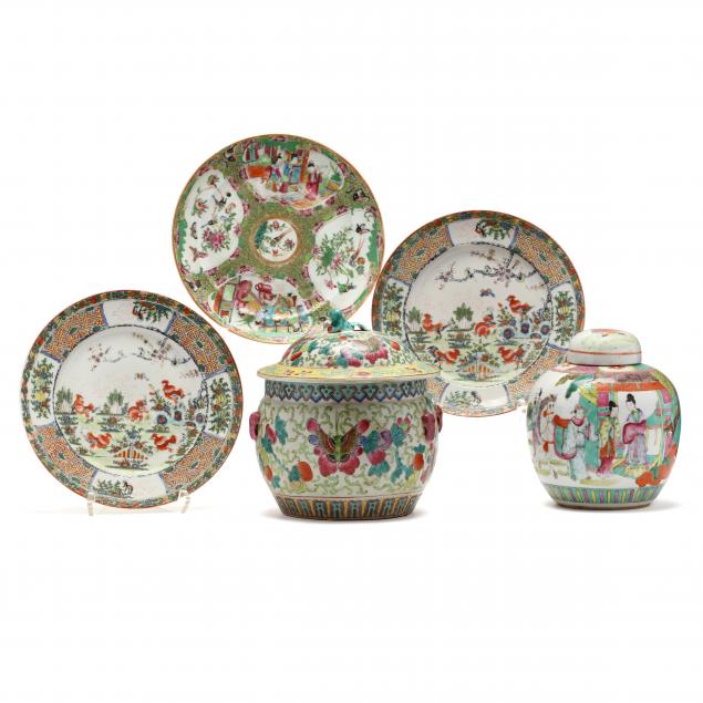 a-group-of-chinese-famille-rose-porcelain
