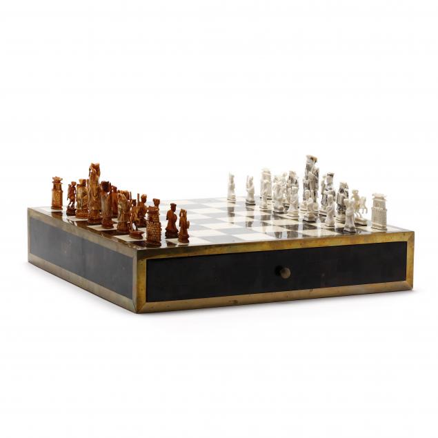 maitland-smith-tessellated-stone-chess-set