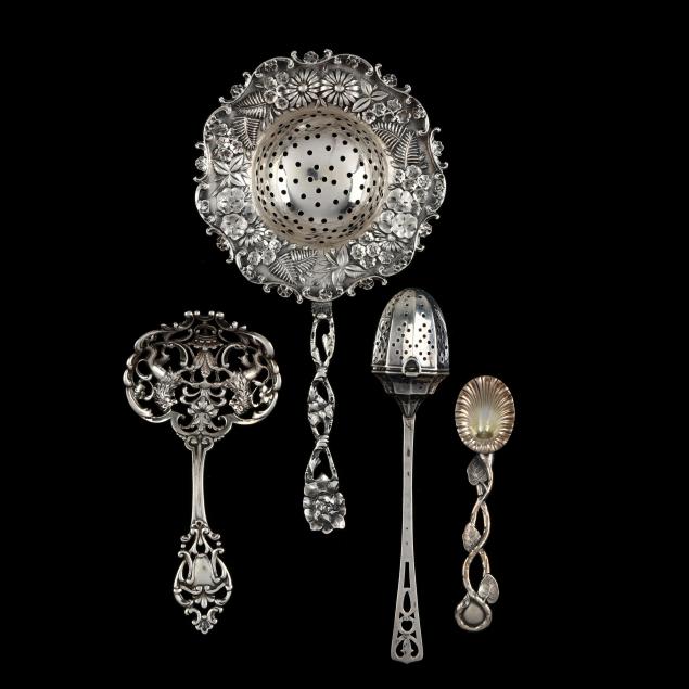 four-antique-sterling-silver-silverplate-tea-accessories