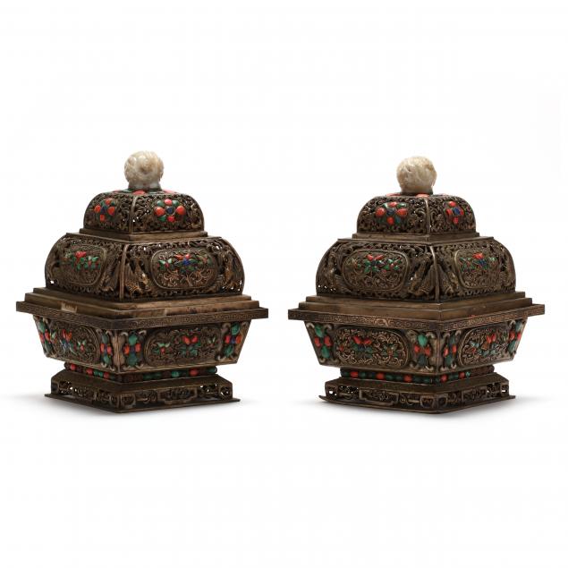 a-pair-of-sino-mongolian-censers-with-inlaid-stones-and-jade