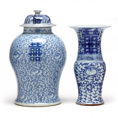 two-chinese-blue-and-white-double-happiness-porcelains