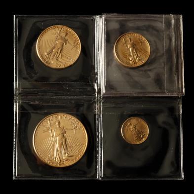 uncirculated-denomination-set-of-four-gold-american-eagles