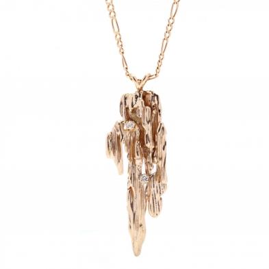 gold-and-diamond-brutalist-pendant-necklace