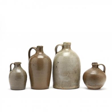 four-nc-stoneware-jugs
