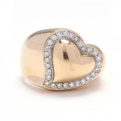 14kt-gold-and-diamond-heart-ring