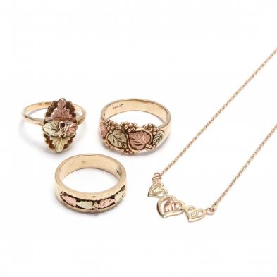 four-tri-color-gold-jewelry-items