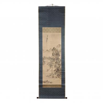 a-chinese-landscape-hanging-scroll
