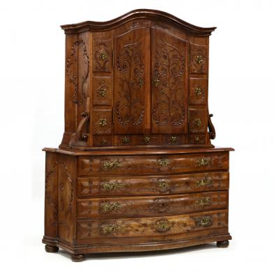 a-german-baroque-carved-walnut-aufsatz-kommode-tower-dresser