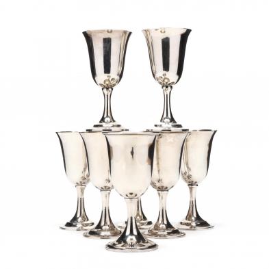 an-assembled-set-of-8-sterling-silver-goblets