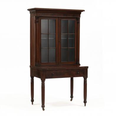 american-classical-secretary-bookcase