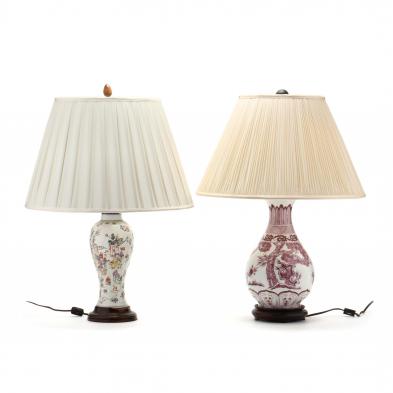 two-chinese-porcelain-lamps