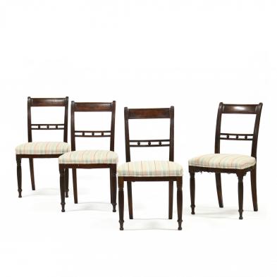 set-of-four-signed-american-classical-mahogany-side-chairs