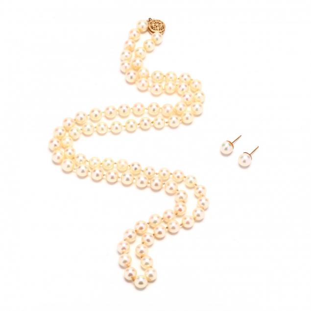 14kt-gold-necklace-and-earrings