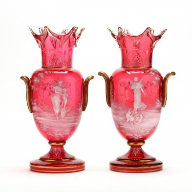 pair-of-large-mary-gregory-double-handled-vases