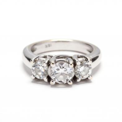 18kt-white-gold-and-three-stone-diamond-ring