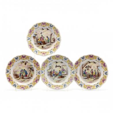 lille-four-antique-french-faience-plates