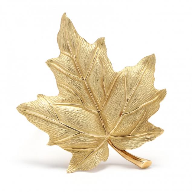 18kt-gold-maple-leaf-brooch-tiffany-co