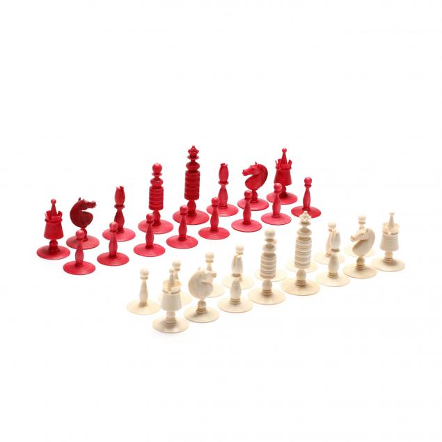 oleg-raikis-russia-20th-century-thomas-jefferson-mammoth-ivory-chess-set