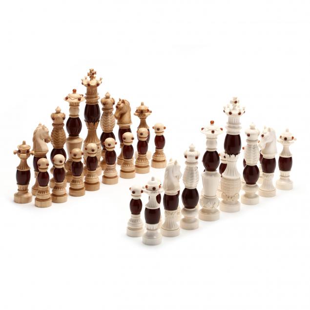 oleg-raikis-russia-20th-century-baroque-mammoth-ivory-and-amber-chess-set