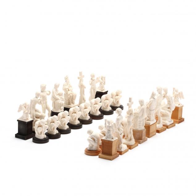 oleg-raikis-russia-20th-century-the-michelangelo-chess-set-in-mammoth-ivory