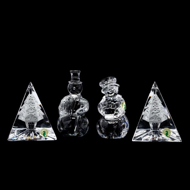 waterford-four-crystal-christmas-themed-figures