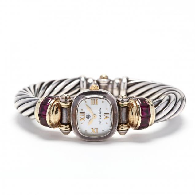 sterling-silver-14kt-gold-and-tourmaline-watch-david-yurman