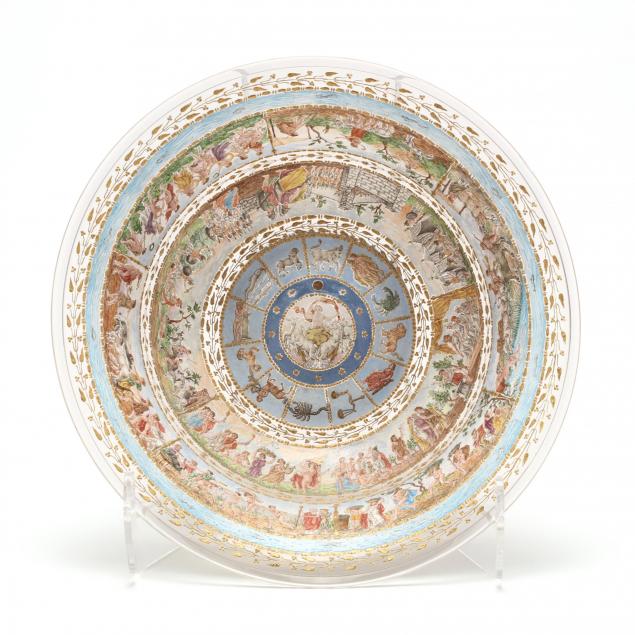 salviati-enamel-decorated-large-center-bowl-signed