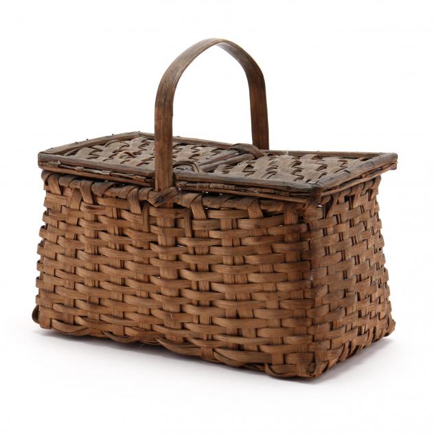 vintage-splint-oak-double-lidded-basket