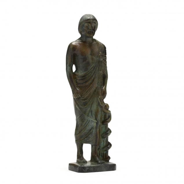 patinated-solid-cast-bronze-statuette-of-asklepios-the-god-of-medicine