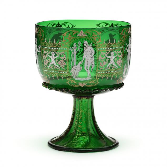 venetian-enamel-decorated-goblet