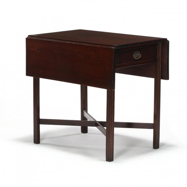 southern-chippendale-mahogany-pembroke-table