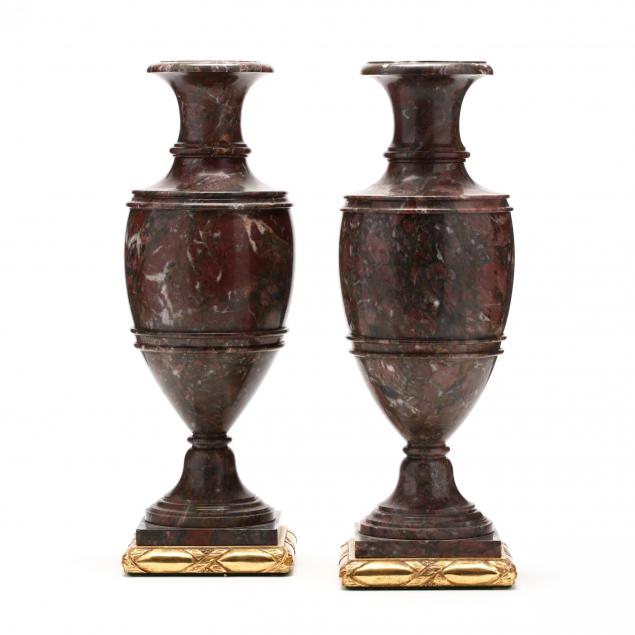 pair-of-classical-style-carved-marble-mantel-urns