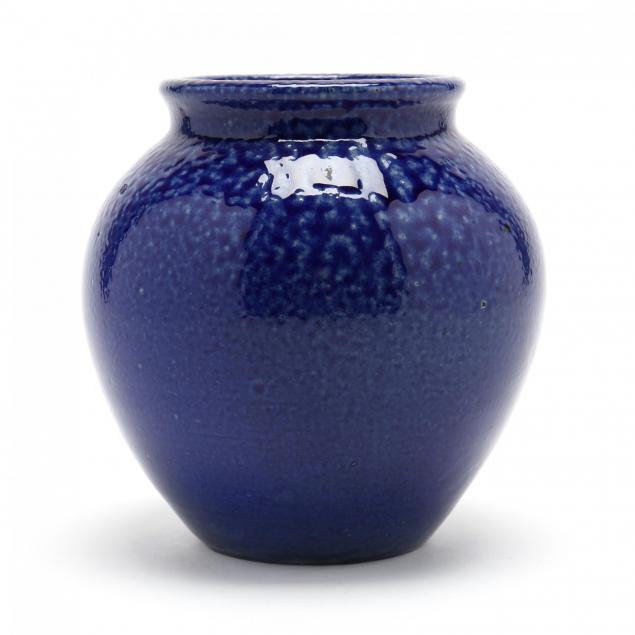 nc-art-pottery-cr-auman-pottery-cb-masten-glazed-vase