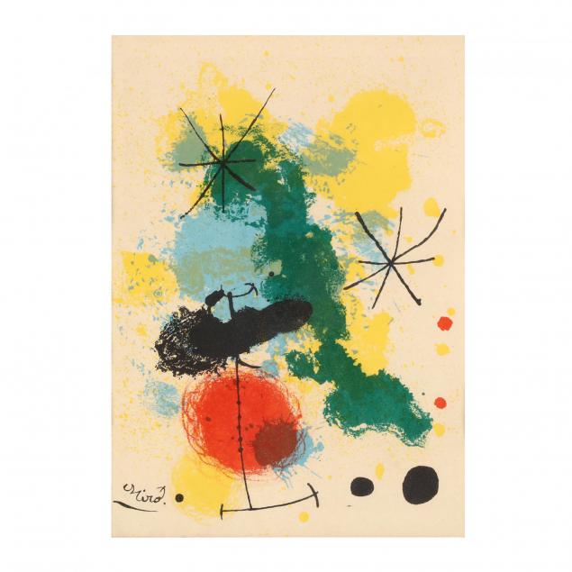 joan-miro-spanish-1893-1983-lithograph-frontispiece-for-i-prints-from-the-mourlot-press-i