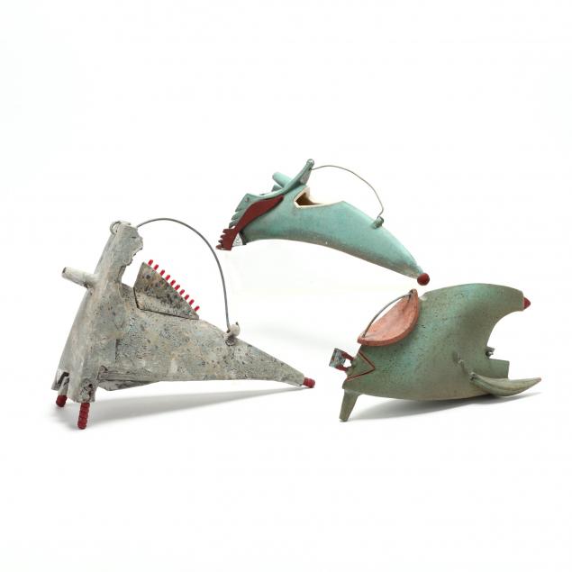 kathy-triplett-weaverville-nc-three-ceramic-teapot-interpretations