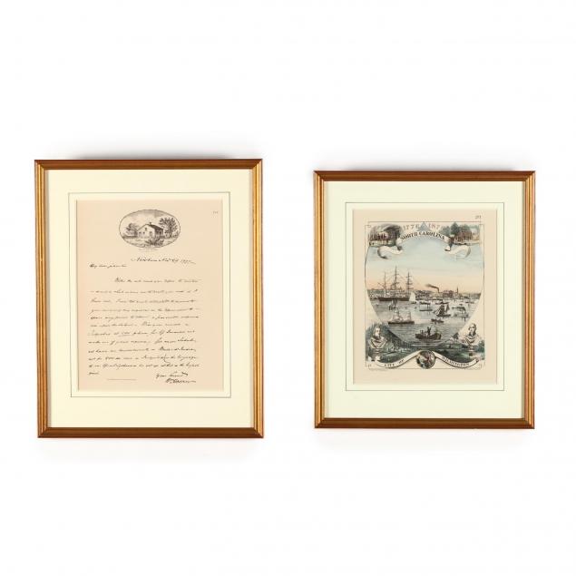 two-1876-centennial-lithographs-pertaining-to-wilmington-north-carolina