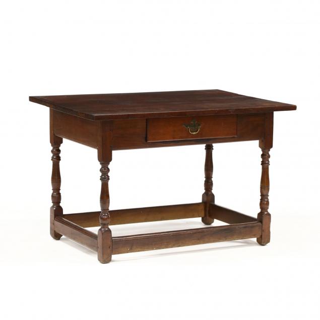 southern-walnut-one-drawer-tavern-table