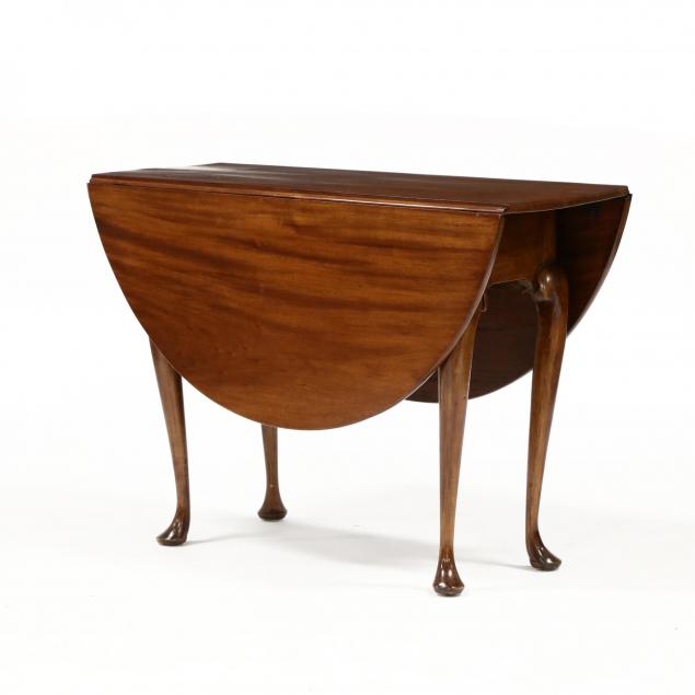 southern-queen-anne-mahogany-drop-leaf-table