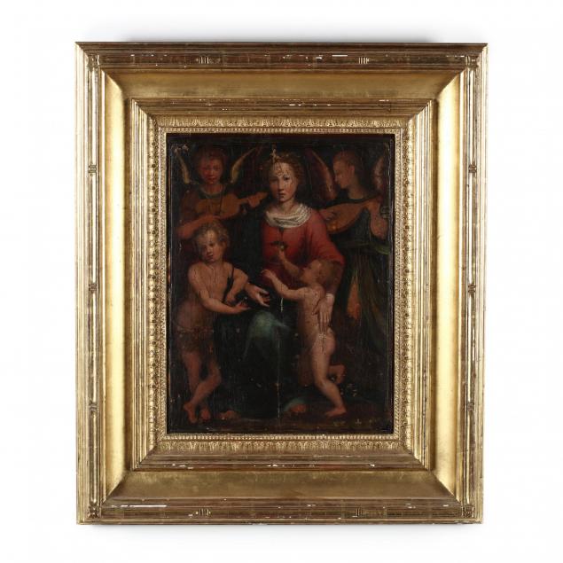 circle-of-raphael-1483-1520-the-madonna-and-child-with-the-infant-saint-john-the-baptist-and-two-angels
